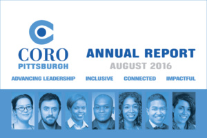 Coro Annual Report Cover Image with Outline